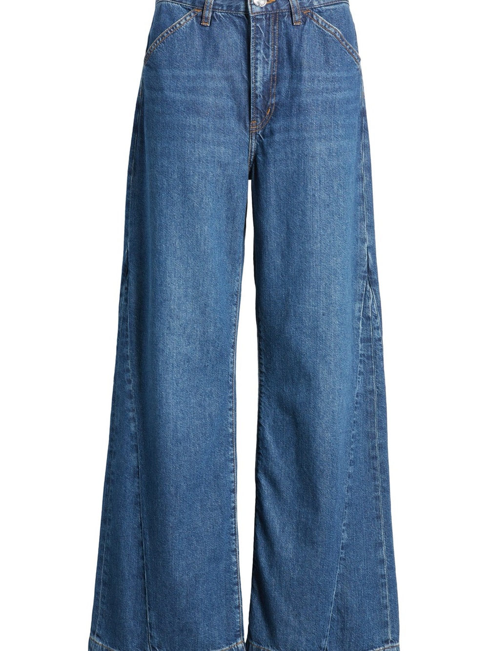 Frame Le Baggy Palazzo Wide Leg Jeans 26 - Picture 5 of 12